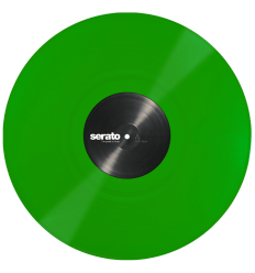 Serato Control Vinyl 2.5 12" Verde (Pareja) 2