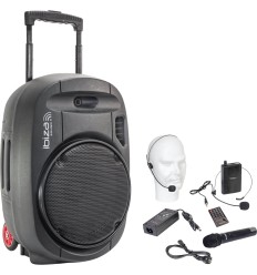 Ibiza Sound PORT15UHF MKII TWS | Altavoz batería