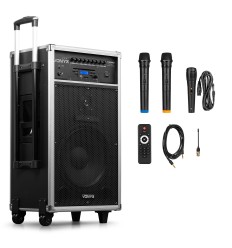 Vonyx ST180 Sistema PA Portátil 12'' 450W con Batería