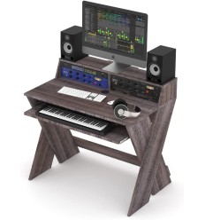 Glorious Sound Desk Compact Walnut | Mesa Estudio