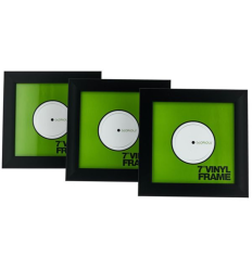 Glorious Vinyl Frame Set 7" Black – Pack 3 marcos
