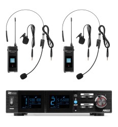Power Dynamics PD522B · Sistema UHF 2 Petacas