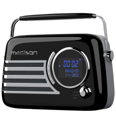 Madison FREESOUND-VR40BK-DAB | Radio vintage DAB+ 2