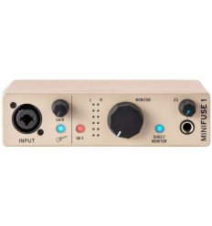 Arturia MiniFuse 1 Champagne | Interfaz USB-C