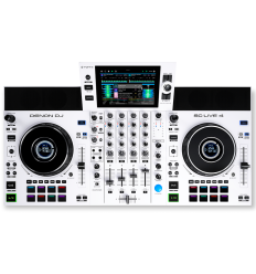 Denon DJ SC LIVE 4 White | Sistema DJ Todo en Uno