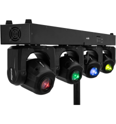 EUROLITE LED TMH Bar S120 | Barra 4 Cabezas Móviles