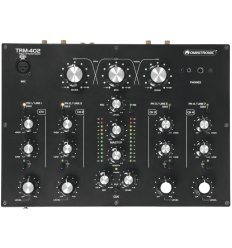 OMNITRONIC TRM-402 | Mixer Rotatorio DJ 4 Canales