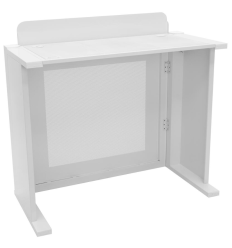 OMNITRONIC BOOZ Event Stand White | Stand DJ 2
