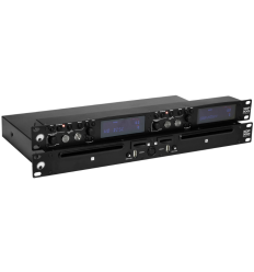 Omnitronic XDP-3001 Reproductor Dual CD/MP3 Rack 2