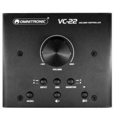 Omnitronic VC-22 Controlador de Volumen Activo