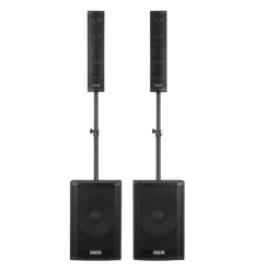 VONYX VX1080BT | Sistema Activo 2.2 con Sub 15″ 1250W