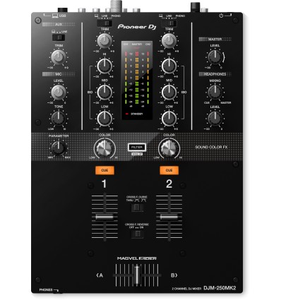 PIONEER DJ DJ DJM-250 MK2 Mesa de mezclas 2 canales DJM250