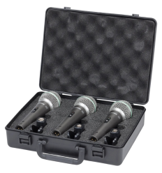 Samson Q6 3 Pack – Micrófonos dinámicos 2