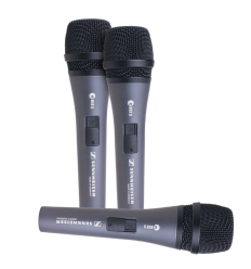 Sennheiser 3-Pack E 835-S | 3 micrófonos dinámicos