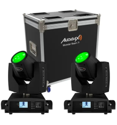 Audibax Monster Beam 7R Double + Flightcase