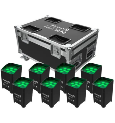 Kit 8 Audibax Event 90 + Flight Case con Carga