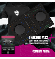 Pack Traktor MX2 + Curso + Camiseta | Native Instruments