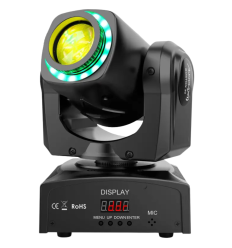 Audibax Boston 30 Ring – Cabeza Móvil Spot 30W + LED 2