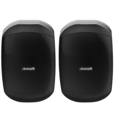 Audibax Ovo 6 Black: altavoces pared IP65 100V/8Ω