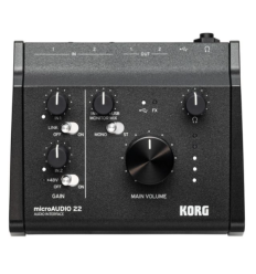 Korg microAUDIO 22 | Interfaz USB-C 24bit/192kHz