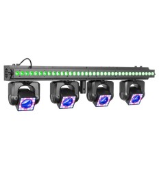 BeamZ 153.792 ShowBar GO Vibe – 4 Cabezas Móviles 2