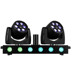BeamZ 150.378 Fuze Twin LED Wash Moving Head Bar 2