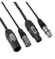 PD Connex CX07-15 Cable Combi Powerconnector TR XLR 15m 2