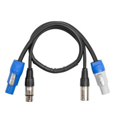 PD Connex CX11-0.50 Cable Alimentación + DMX 5p 0,5m