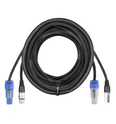 PD Connex CX11-15 Cable Alimentación + DMX 5P 15 m