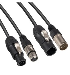 PD Connex CX13-0.50 Cable Combi DMX + Alimentación 0,5 m 2