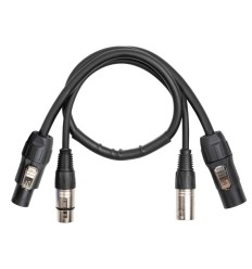 PD Connex CX13-0.50 Cable Combi DMX + Alimentación 0,5 m