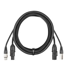 PD Connex CX13-2 Cable Powerconnector TR + DMX 5p 2m