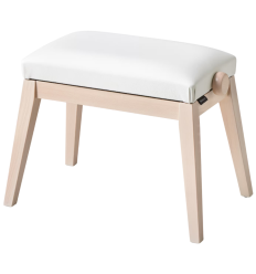 Casio BG50 WE – Banqueta Piano Regulable Blanca