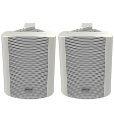 Audibax PR-52 White: pareja altavoces 100W + soportes