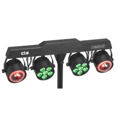 BeamZ 157.033 CLS NES09 Party Bar | 2x LED PAR + 2x Jelly Moon 2