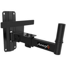 Audibax NEO 20 Black Soporte Pared Altavoz Vaso 35mm