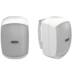Audibax OVO 6 White: altavoces pasivos IP65 100V 6" 2