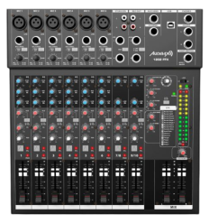 Audibax 1202 FFX | Mesa Mezclas 12 Ch USB y Efectos