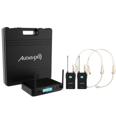 Audibax AWM 203 | Micrófono Diadema Inalámbrico UHF 2