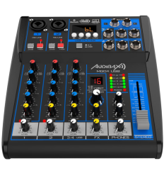 Audibax MG04 USB | Mesa Mezclas 4 Ch Bluetooth y REC 2