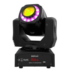 Audibax Boston 60 Ring | Cabeza Móvil Spot 60W + LED 2