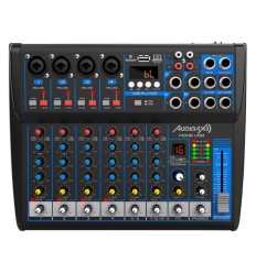 Audibax MG08 USB | Mesa Mezclas 8 Canales Bluetooth