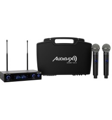 Audibax Sidney 1250 A Micrófono Doble UHF + Maleta