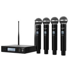 Audibax AWM 401 | Sistema 4 Micrófonos UHF 2