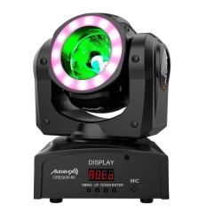 Audibax Oregon 60 Cabeza Móvil Beam 60W RGBW + Anillo LED