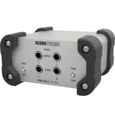 KLARK TEKNIK DI 20P · Caja DI Pasiva Estéreo 2