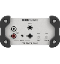 KLARK TEKNIK DI 22P | Caja directa pasiva estéreo