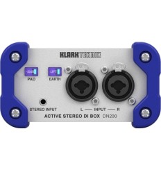 Klark Teknik DN200 V2 – Caja DI Activa Estéreo