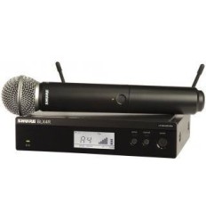 Shure BLX24RE/SM58 · Sistema inalámbrico vocal rack 2