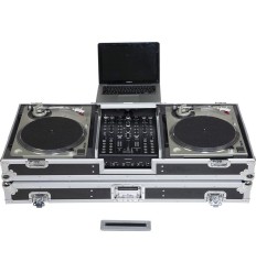 WALKASSE WMDJ-10BLTS | Maleta DJ 2 platos + mixer 10" 2